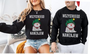 Śmieszne bluza świąteczna z nadrukiem v.jpg
