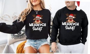 Śmieszne bluza świąteczna z nadrukiem v.jpg
