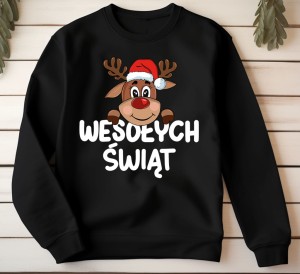 Śmieszne bluza świąteczna z nadrukiem.jpg