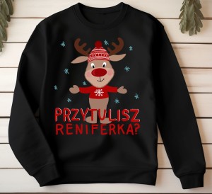 Śmieszne bluza świąteczna z nadrukiem.jpg