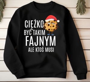 Śmieszne bluza świąteczna z nadrukiem.jpg