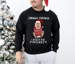 Śmieszne bluza świąteczna z nadrukiem v.jpg