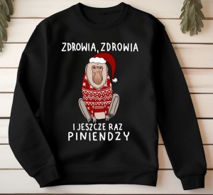 Śmieszne bluza świąteczna z nadrukiem.jpg