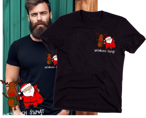 Męska koszulka na święta wesołcyh świąt.jpg