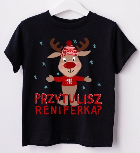 Koszulka dla dziecka na mikołajki i święta