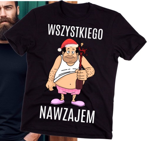 ŚMIESZNA KOSZULKA NA IDEALNA NA PREZENT NA ŚWIĘTA NA PREZENYT Y V.jpg