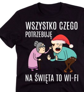 ŚMIESZNA ŚWIĄTECZNA KOSZULKA DLA SYNA NA PREZENT B.jpg