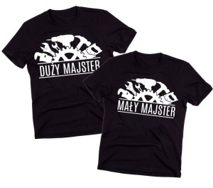 KOSZULKI DLA TATY I SYNA NAŁY MAJSTER DUŻY MAJSTER B.jpg