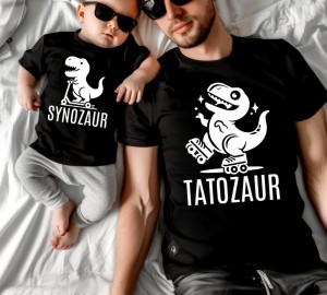 KOSZULKI DLA TATY I SYNA Z DINOZAURAMI.jpg