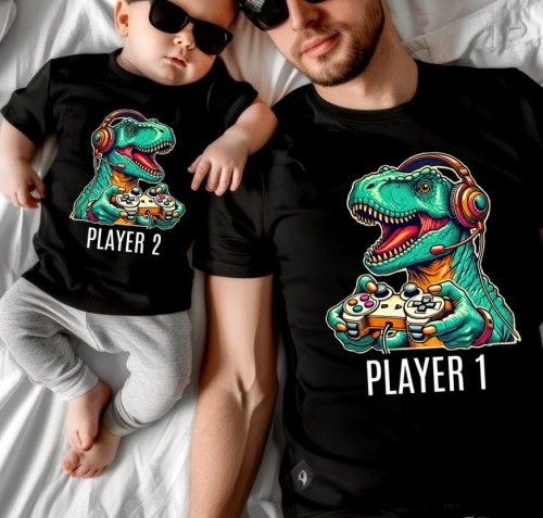 KOSZULKI DLA TATY I SYNA Z DINOZAURAMI.jpg