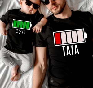 KOSZULKI DLA TATY I SYNA TATA SYN.jpg