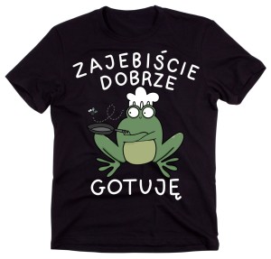 Czarna meska koszulka dla kucharza.jpg