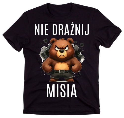 ŚMIESZNA MĘSKA KOSZULKA NA PREZENT Z MISIEM BV.jpg