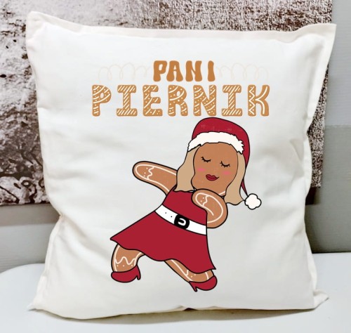 poduszka ŚWIĄTECZNA PAN PIERNIK Z BLONDYNKĄ.jpg