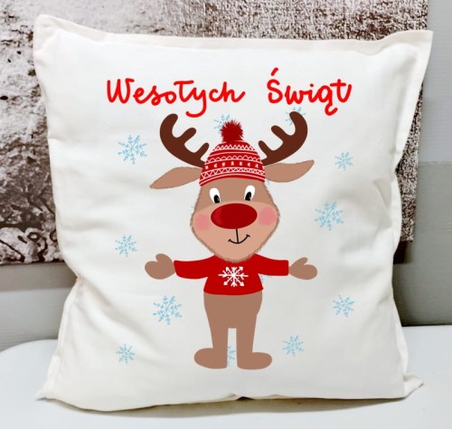 ŚWIĄTECZNA PODUSZKA WESOŁYCH ŚWIĄT.jpg