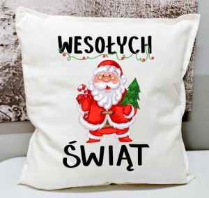 Świąteczna poduszka - wzór mug8