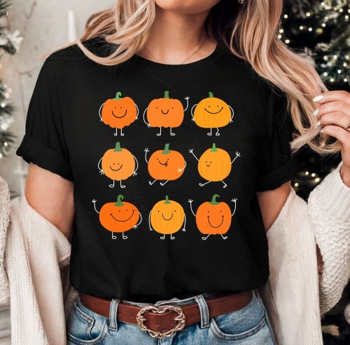 DAMSKA KOSZULKA NA HALLOWEEN Z DYNIAMI