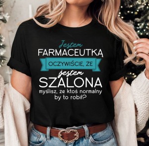 Koszulka dla aptekarki, koszulka dla farmaceutki 