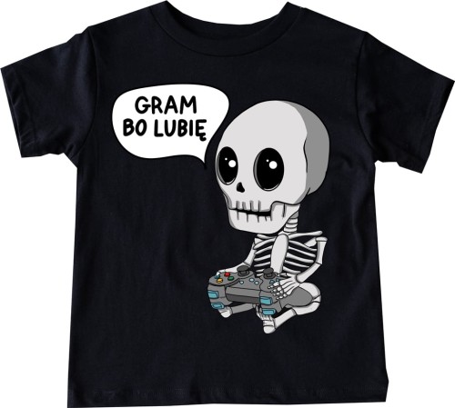 fajna koszulka dla syna gracza - gram bo lubię v.jpg
