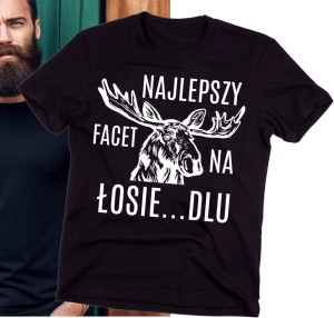 FAJNE MĘSKA KOSZULKA NA PREZENT - NAJLEPSZY FACET !