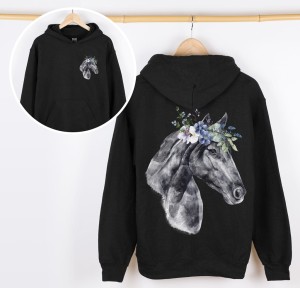 BLUZY Z KAPTUREM DLA DZIEWCZYNEK Z KONIEM B C.jpg