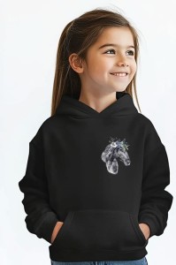 BLUZY Z KAPTUREM DLA DZIEWCZYNEK Z KONIEM B C B.jpg