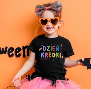 KOSZULKA DZIEŃ KREDKI CZARNA DZIECIĘCA.jpg