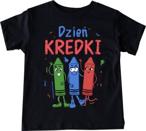 KOSZULKA DZIEŃ KREDKI CZARNA DZIECIĘCA.jpg
