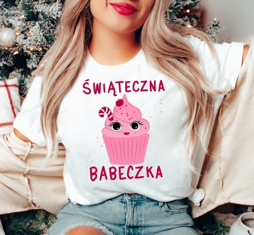 KOSZULKA ŚWIĄTECZNA BABECZKA.JPG