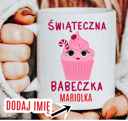 KUBEK NA KLASOWE MIKOŁAJKI Z IMIENIEM