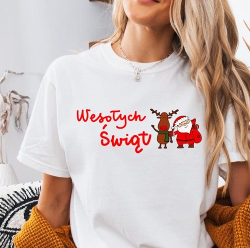 damska koszulka wesołcyh świąt.jpg