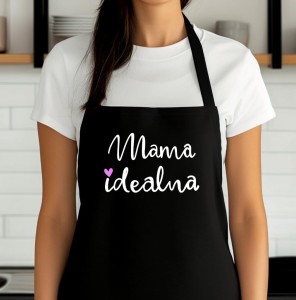 FARTUCH DLA MAMY NA PREZENT MAMA IDEALNA 