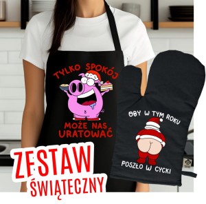 świąteczny zestaw na prezent - tylko spokój może nas uratować 