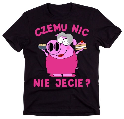 ŚMIESZNA KOSZULKA ŚWIĄTECZNA NA PREZENT - czemu nic nie jecie.jpg