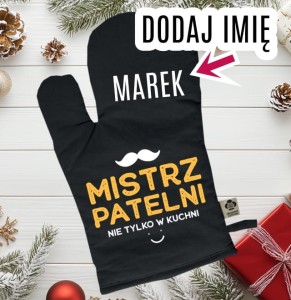 ŚMIESZNA RĘKAWICA KUCHENNA NA PREZENT 