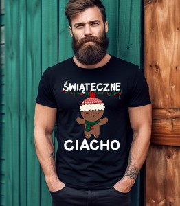 ŚMIESZNA ŚWIĄTECZNA MĘSKA KOSZULKA NA PREZENT - 2 N.jpg