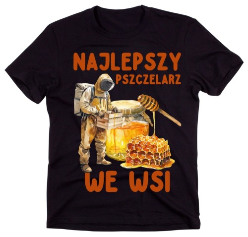 Koszulka dla Pszczelarza na prezent - NAJELPSZY PSZCZELARZ WE WSI.jpg