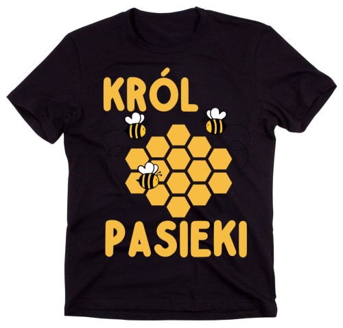Koszulka dla Pszczelarza na prezent - KRÓL PASIEKI.jpg