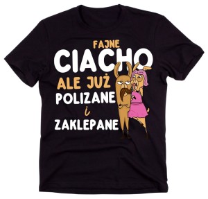 Koszulka na walentynki dla chłopaka - fajne ciacho polizane i zaklepane.jpg