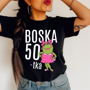 koszulka damska na 50 urodziny - boska 50.jpg