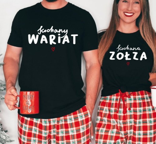 ZESTAW KOSZULEK DLA PARY - kochany wariat kochana zołza.jpg