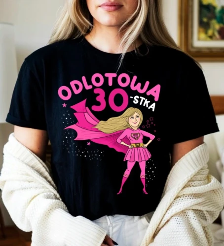 koszulka na 30 urodziny odlotowa trzydziestka blond.webp