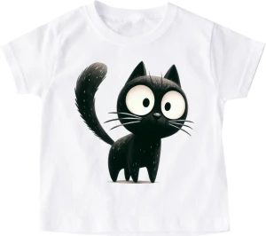 Koszulka z kotem dla dziecka KOTECZEK23