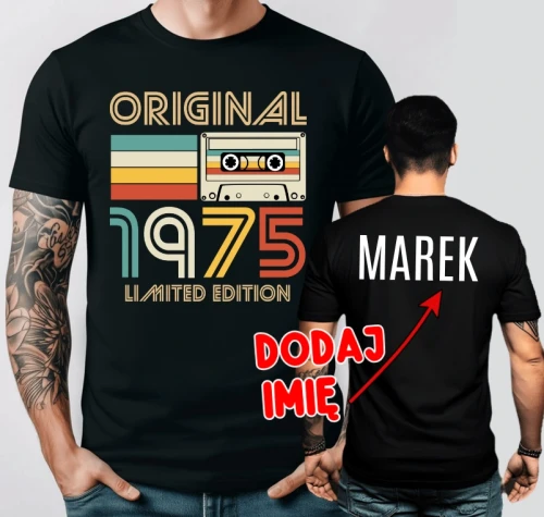 KOSZULKA NA 50 urodziny original 1975.webp