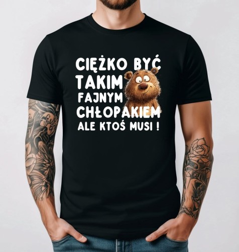 Koszulka męska dla chłopaka na prezent