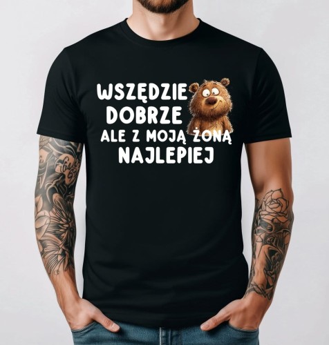 Koszulka dla męża na walentynki