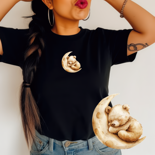 Czarna damska koszulka.png