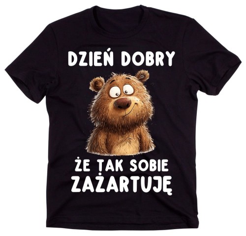 fajna męska koszulka na prezent dzień dobry, że tak sobie zażartuję - 2.jpg