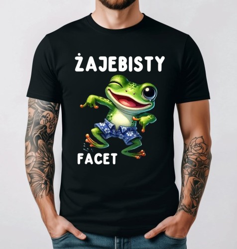 Koszulka męska na walentynki - żajebisty facet