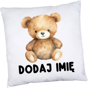 Poduszki z imieniem dla koleżanek z klasy na dzień kobiet - wzór misiek78